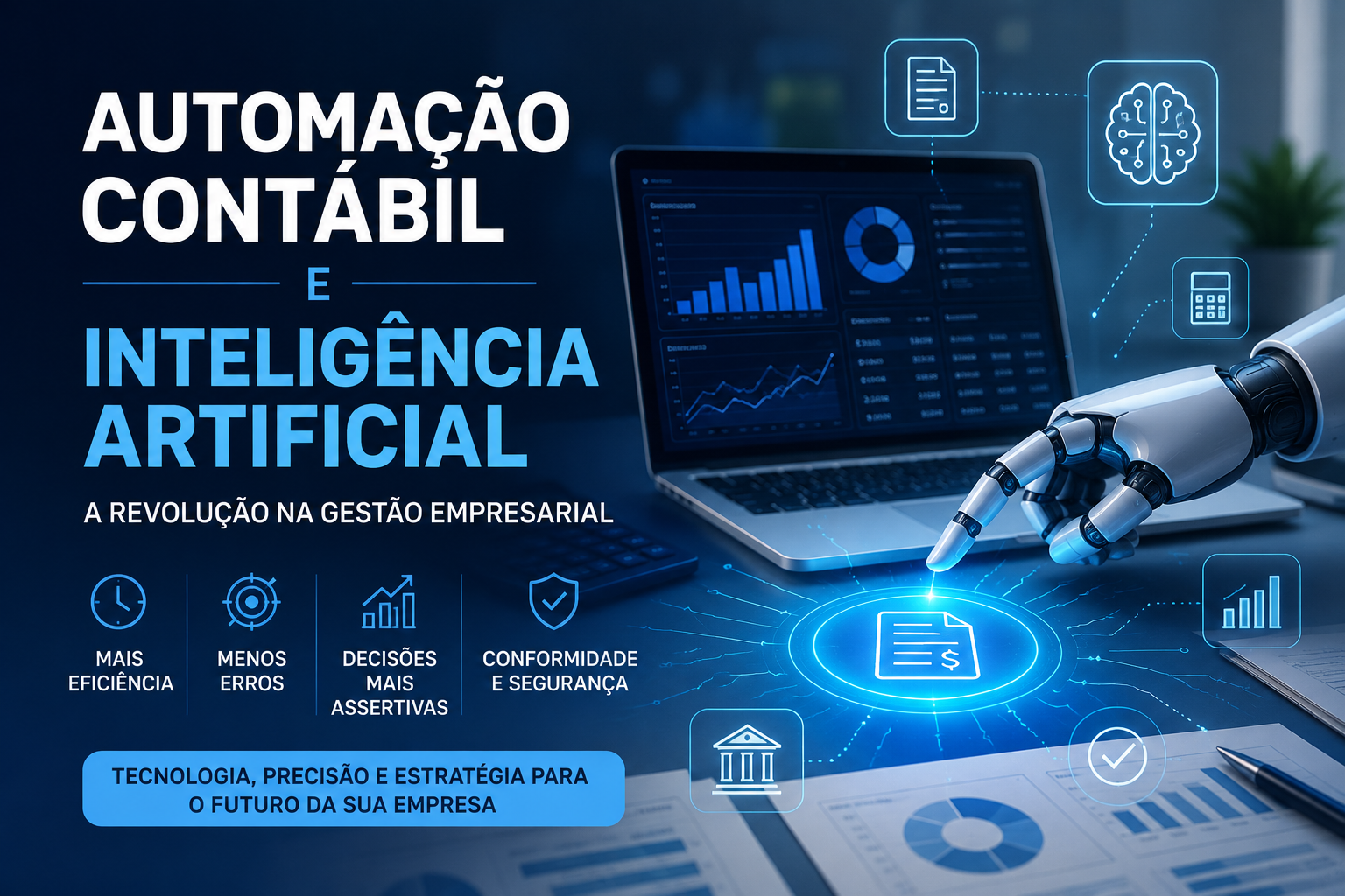 Automação Contábil e Inteligência Artificial: A Revolução na Gestão Empresarial